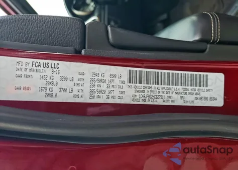 2017 Jeep Grand Cherokee Limited z USA, uszkodzony, nr VIN 1C4RJFBG2HC627911